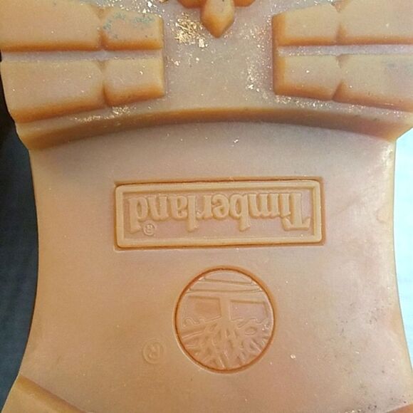 Timberland Earthkeepers Authentic Teddy Fleece Leather Brown Boots, women's 7 - Picture 13 of 14